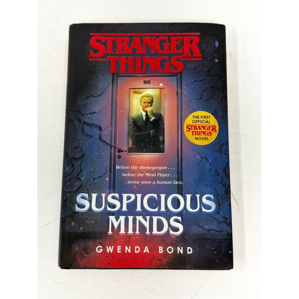 Stranger Things Suspicious Minds Gwenda Bond 1st Edition Hardcover Netflix Novel